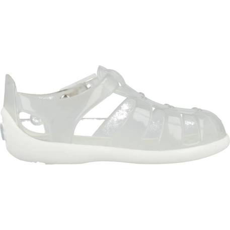 Tongs garçon modèle manuel Blanc+Bleu 1 - vertbaudet enfant 