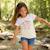 T-shirt manches courtes fille Bleu+Jaune+Rose 7 - vertbaudet enfant 