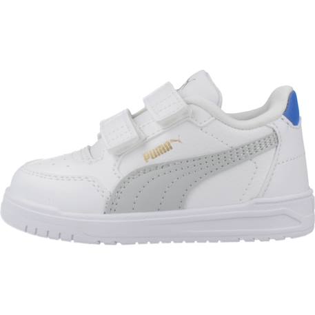 Baskets bébé garçon Blanc white 2 - vertbaudet enfant 