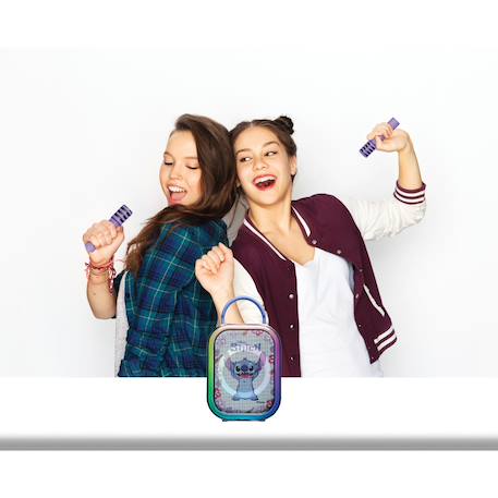 Karaoke bluetooth stitch avec 2 micros sans fil MULTICOLORE 5 - vertbaudet enfant 