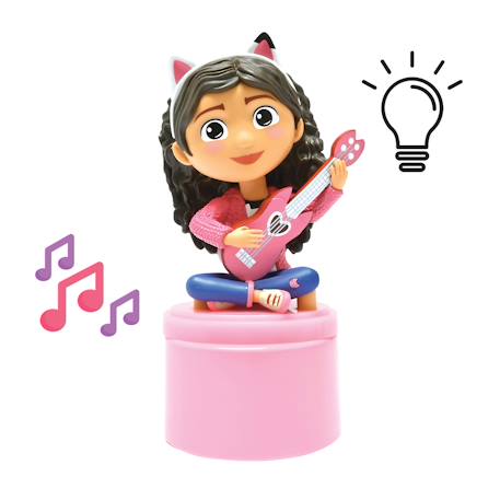 Enceinte veilleuse gabby et la maison magique Rose 1 - vertbaudet enfant 