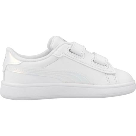 Baskets bébé fille Blanc white 1 - vertbaudet enfant 