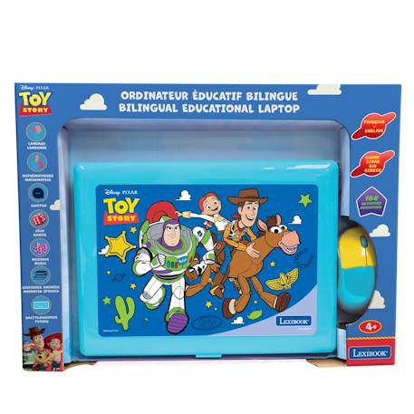 Ordinateur éducatif bilingue avec 164 activités au design toy story (en/fr) MULTICOLORE 3 - vertbaudet enfant 