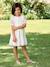 Robe fille boheme manches dentelles blanc 6 - vertbaudet enfant 