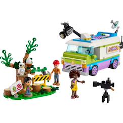 Jouet-Jeux d'imagination-Jeux de construction-Friends le camion de reportage 41749