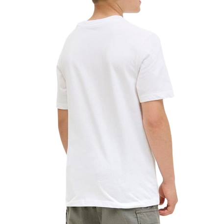 T-shirt manches courtes garçon canggu Blanc+Marron+Noir 2 - vertbaudet enfant 