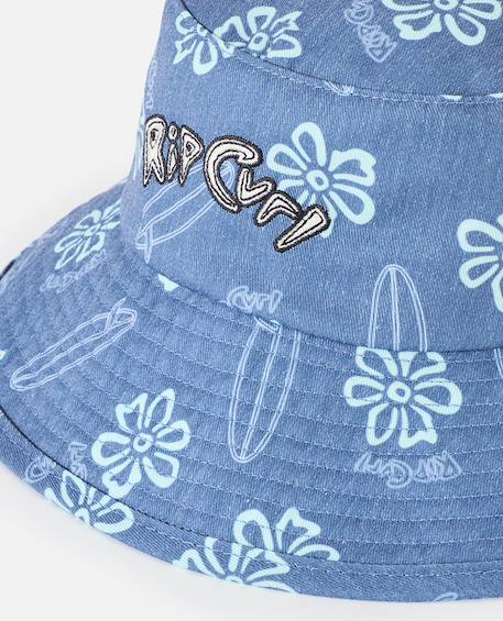 Chapeau pour enfant combo mid brim Faded denim 4 - vertbaudet enfant 