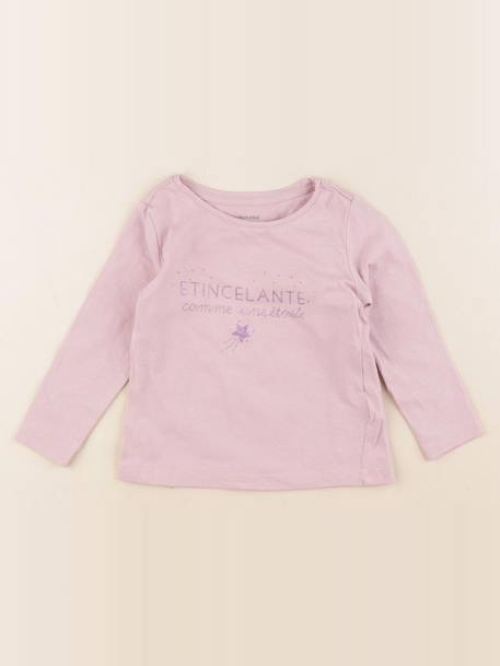 Tee-shirt - 2 ans Violet 1 - vertbaudet enfant 