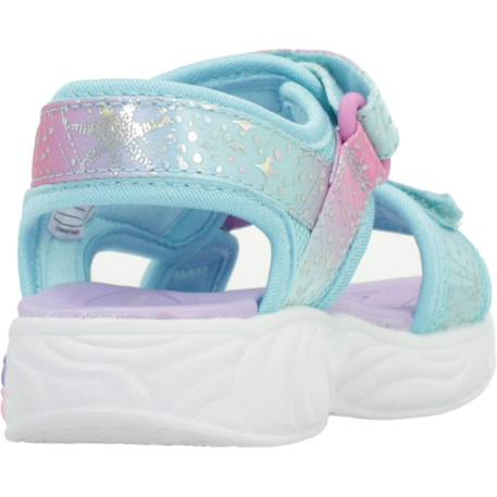 Sandales bébé fille en textile Multicolore prmt+Rose lpmt+Rose pkmt 3 - vertbaudet enfant 