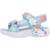 Sandales bébé fille en textile Multicolore prmt+Rose lpmt+Rose pkmt 2 - vertbaudet enfant 