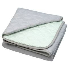 Puériculture-Tapis de parc tapis d'éveil bébé réversible en coton piqué
