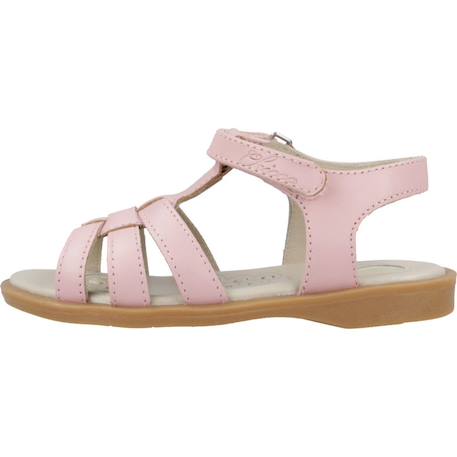 Sandale bébé cuir carmys Bleu 650+Marron 240+Rose 100 14 - vertbaudet enfant 