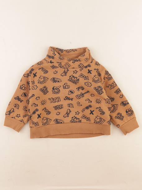 Sweat - 2 ans Marron 1 - vertbaudet enfant 
