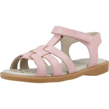 Sandale bébé cuir carmys Bleu 650+Marron 240+Rose 100 16 - vertbaudet enfant 