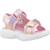 Sandales bébé fille en textile Multicolore prmt+Rose lpmt+Rose pkmt 11 - vertbaudet enfant 