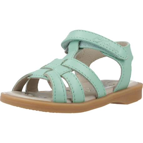Sandale bébé cuir carmys Bleu 650+Marron 240+Rose 100 4 - vertbaudet enfant 
