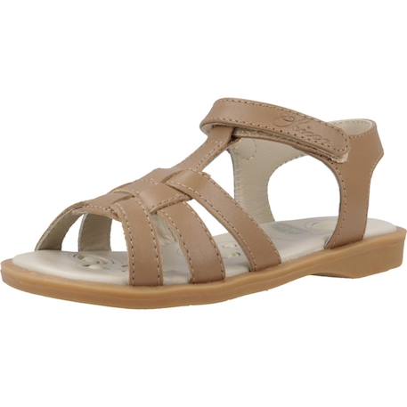 Sandale bébé cuir carmys Bleu 650+Marron 240+Rose 100 10 - vertbaudet enfant 