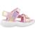 Sandales bébé fille en textile Multicolore prmt+Rose lpmt+Rose pkmt 7 - vertbaudet enfant 