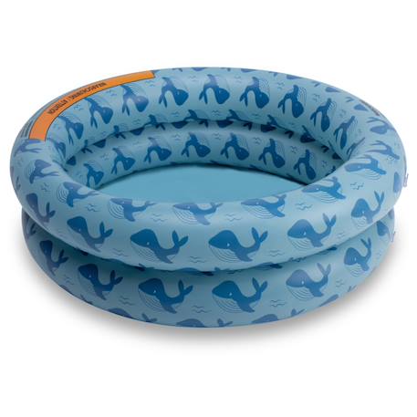 Piscine bébé baleine diamètre 60 cm Blue 2 - vertbaudet enfant 
