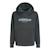 Sweat à capuche garçon newton branding Gris 1 - vertbaudet enfant 