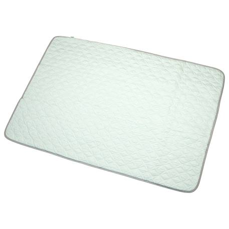 Tapis de parc tapis d'éveil bébé réversible en coton piqué Rose+Vert menthe 9 - vertbaudet enfant 