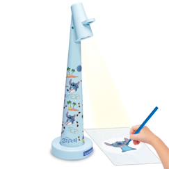 Jouet-Activités artistiques et musicales-Projecteur à dessins stitch - 16 dessins inclus