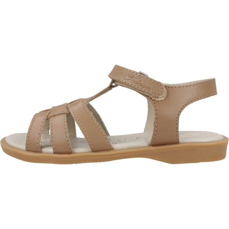 Sandale bébé cuir carmys Bleu 650+Marron 240+Rose 100 8 - vertbaudet enfant 