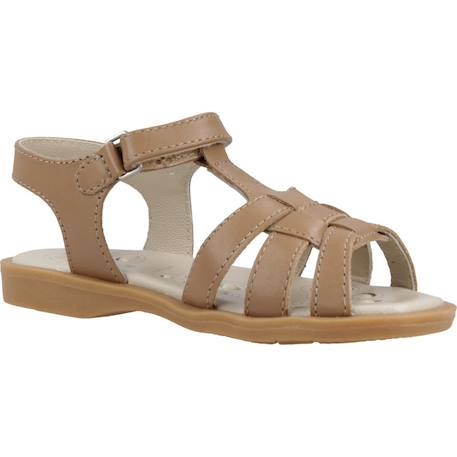 Sandale bébé cuir carmys Bleu 650+Marron 240+Rose 100 11 - vertbaudet enfant 