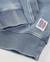 Sweat garçon en maille et denim effet délavé Bleu 5 - vertbaudet enfant 
