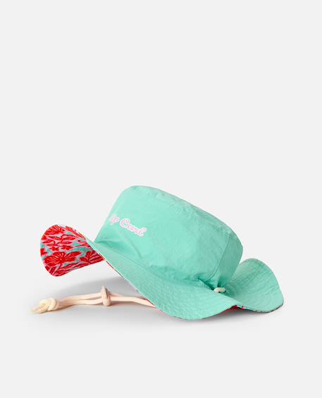 Chapeau réversible mixed upf bucket fille Teal 6 - vertbaudet enfant 
