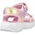 Sandales bébé fille en textile Multicolore prmt+Rose lpmt+Rose pkmt 9 - vertbaudet enfant 