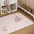 Tapis de parc tapis d'éveil bébé réversible en coton piqué Rose+Vert menthe 2 - vertbaudet enfant 