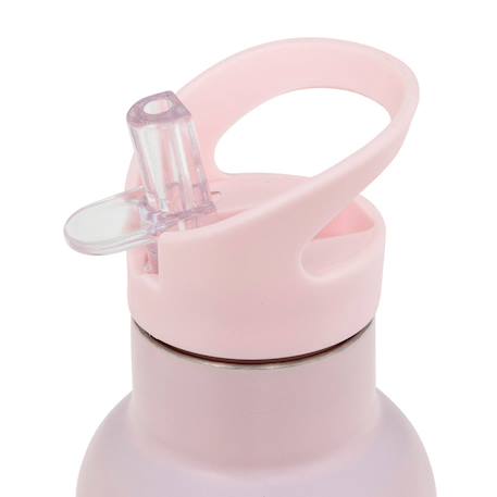 Gourde enfant isotherme 350ml assorti Beige+Rose 7 - vertbaudet enfant 
