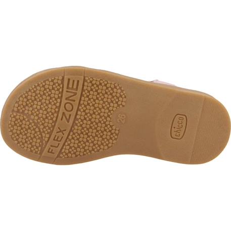 Sandale bébé cuir carmys Bleu 650+Marron 240+Rose 100 18 - vertbaudet enfant 