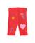 Legging en maille pour fille avec imprimés décoratifs Rouge 1 - vertbaudet enfant 