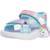 Sandales bébé fille en textile Multicolore prmt+Rose lpmt+Rose pkmt 4 - vertbaudet enfant 