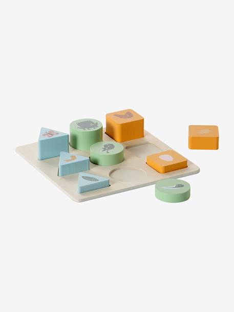 Coffret 5 jouets d’éveil bois FSC® multicolore 6 - vertbaudet enfant 
