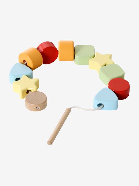 Coffret 5 jouets d’éveil bois FSC® multicolore 10 - vertbaudet enfant 