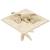 Doudou attache sucette fanfan l'éléphant sable Beige 1 - vertbaudet enfant 