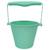 Seau de plage en silicone souple Bleu+Bleu gris+Blue+Dark moss green+Grey+Gris+Mint+Mustard+Orange+Petrol blue+Purple+Red+Rose+Rouge cerise+Sage green+Violet 23 - vertbaudet enfant 