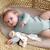 Doudou plat animalier Beige+Lila+Vert 6 - vertbaudet enfant 