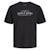 T-shirt garçon manches courtes blakevin Blanc+Noir 3 - vertbaudet enfant 
