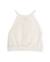 Top fille en maille avec encolure dos-nu Blanc 2 - vertbaudet enfant 
