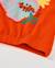 T-shirt fille en maille avec bas élastiqué Rouge 4 - vertbaudet enfant 