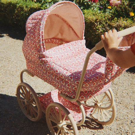Landau pour poupée felice rose Rose, jaune, bleu 4 - vertbaudet enfant 