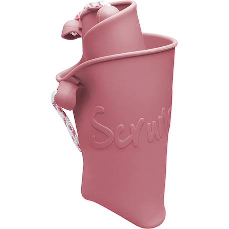 Seau de plage en silicone souple Bleu+Bleu gris+Blue+Dark moss green+Grey+Gris+Mint+Mustard+Orange+Petrol blue+Purple+Red+Rose+Rouge cerise+Sage green+Violet 37 - vertbaudet enfant 