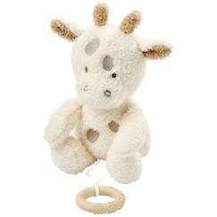 Jouet-Premier âge-Peluches-Peluche musicale lapin en tissu doux avec mélodie intégrée