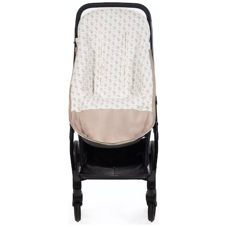 Chancelière été botton fleurs Beige 2 - vertbaudet enfant 