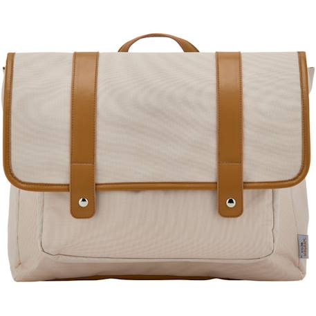 Fille-Accessoires-Cartable a4 primaire beige (38 cm)