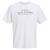 T-shirt garçon manches courtes blakevin Blanc+Noir 1 - vertbaudet enfant 